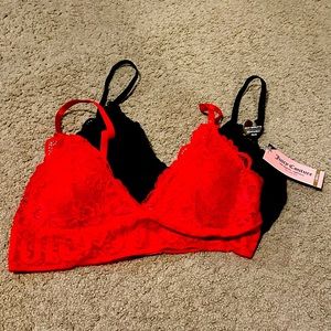 Brand New Juicy Couture 2 Set Bralettes